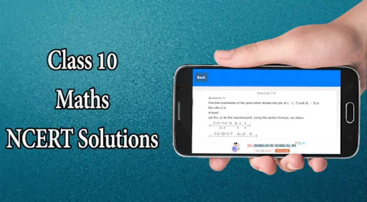 Class 10 Maths NCERT Solutions android App screenshot 0