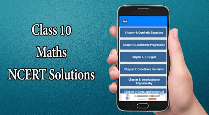 Class 10 Maths NCERT Solutions android App screenshot 3